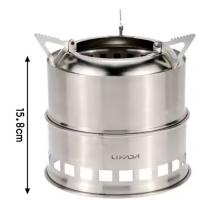 Estufa De Acero Inoxidable Portátil Para Exteriores Miniatura Ligera Para Barbacoas Y Picnics Herramientas De Cocina Al Aire Libre - details 1