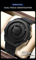 FOXBOX Reloj De Pulsera Para Hombre Moda Nueva 2025 Crea Scrolling Bolas Quartizo Reloj Casual Impermeable Lujo Ancho De Pulsera 25-29mm Diámetro De Dial 50mm Y Más - details 5