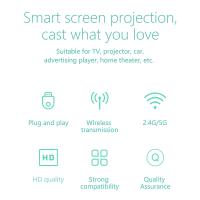 TV Stick inalámbrico compatible con HDMI 1080P para Chromecast 3, receptor de pantalla WiFi para Netflix, Dongle Miracast, Anycast - details 2