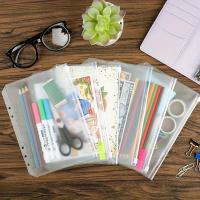 Carpeta Transparente Con Cremallera Para Anillo A5 5 Piezas Envelope Económico Con 6 Holes Para Notas Y Documentos - details 2