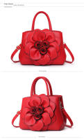 Bolso De Hombro Floral De Cuero PU Estilo Europeo Y Americano Nueva Moda 2024 Bolso Portátil Lindo Al Mejor Precio - details 16