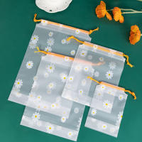 10pcs Bolsas De Almacenamiento Pequeñas En Forma De Margarita Para Zapatos Calcetines Paraguas Viaje Accesorios De Viaje Bolsa De Tela De Poliéster Floral - details 3