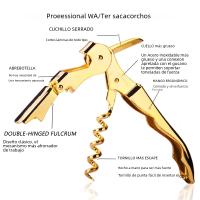 Abrepuertas De Acero Inoxidable Para Vino Con Doble Bisagra Profesional Para Restaurantes Y Barmen Abrebotellas De Cerveza - details 22