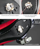 Pedales De Bicicleta De Alta Calidad Para Montaña Crank Brother Con Cleats Accesorios De MTB Eggbeater Candy Smarty Mallet - details 8