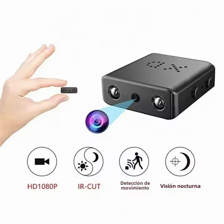 Cámara De Seguridad Portátil 2024 XD pro Mini Resolución 4K WiFi 5G Visión Nocturna Para Monitoreo Remoto Y Protección Del Hogar - 1