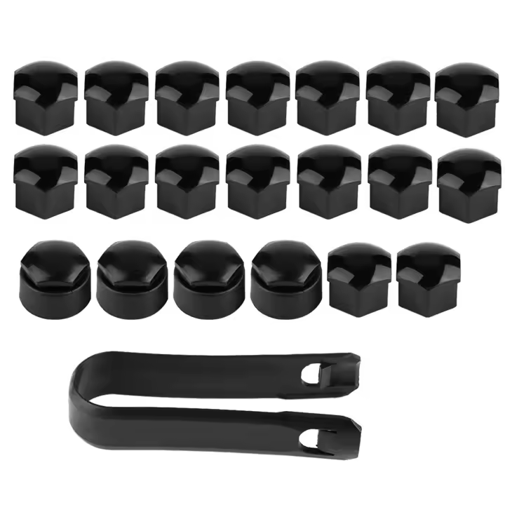 Juego De 20 Cubiertas Para Tornillos De Rueda De Coche 17mm Kit De Protección Antirroto Para Audi Accesorios De Neumáticos - 1