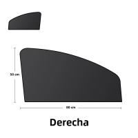 1 Pcs Cortina De Sol Magnética Fuerte Doble Cara Para Coche Cortina Transparente Y Opaque De Protección Solar Para Verano - details 14