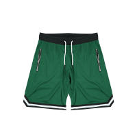 Shorts De Baloncesto Para Hombre Deporte Fitness Verano Malla Secado Rápido Pantalones Casuales Transpirables De Manga Corta - details 11