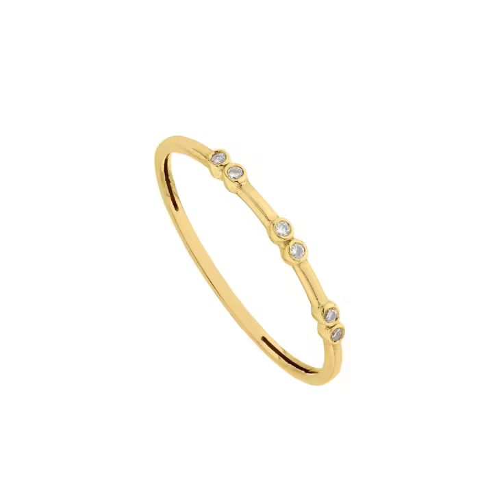 Anillo Itemporality Lux Oro amarillo Diamantes 0,036 CTS - 1