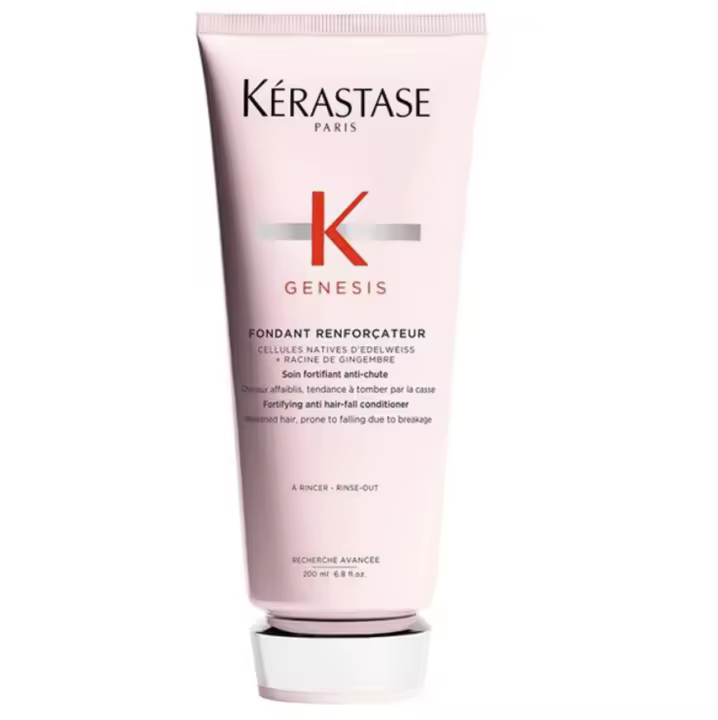 Kérastase - Acondicionador Genesis Fondant Reinforcateur 75 ml o 200 ml fortificante antirotura para cabello fino, sin sulfatos ni siliconas, hidrata profundamente y reduce la caída por rotura hasta un 97% con sistema completo - 1