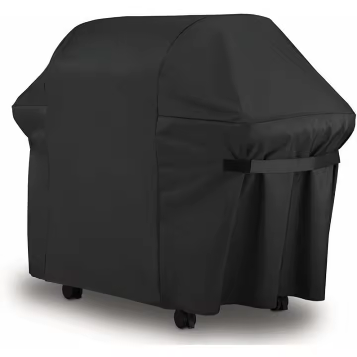 Cubierta protectora para barbacoa, cubierta para parrilla de barbacoa, Anti-UV/anti-agua/anti-humedad, impermeable, parrilla de Barbuae para exteriores, color negro - 1