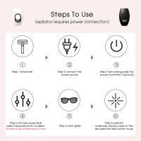 Dispositivo De Eliminación De Vello IPL 990000 Pestañas Láser Para Mujeres Eliminador De Vello Permanente Para Cuerpo Bikini Y Facial - details 9