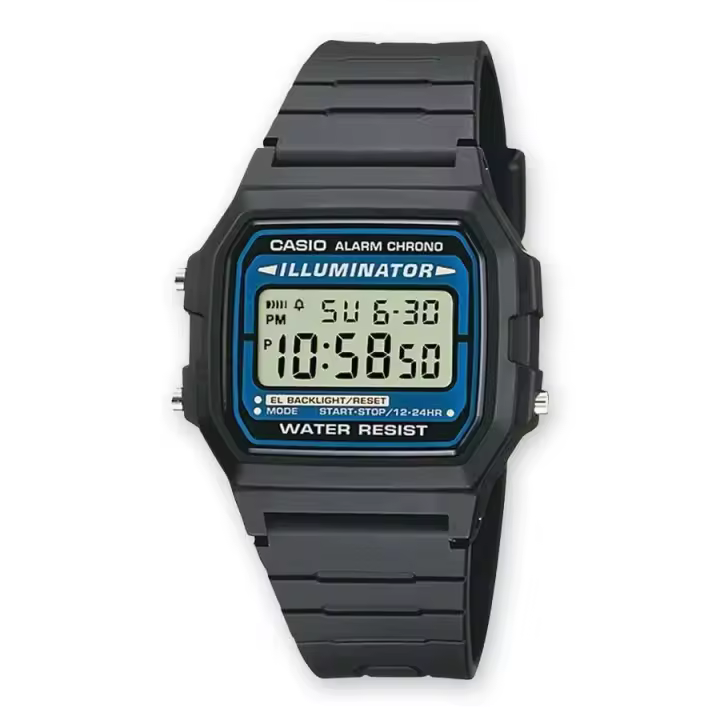 Reloj Casio F-105W-1AWYEF retro para hombre - 1