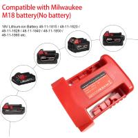 Adaptador De Batería Para Milwaukee 18V Con Cargador USB Y Tipo-C PD Fuente De Alimentación Compatible Con Batería Milwaukee 18V Accesorio De Herramienta Eléctrica - details 2