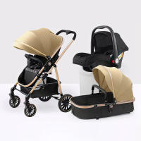 Silla de Paseo plegable portátil desde el nacimiento hasta 36 mois CAQUI/NEGRA - details 7
