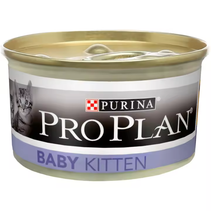 PURINA PRO PLAN FELINE BABY KITTEN MOUSSE POLLO 24X85GR - 1