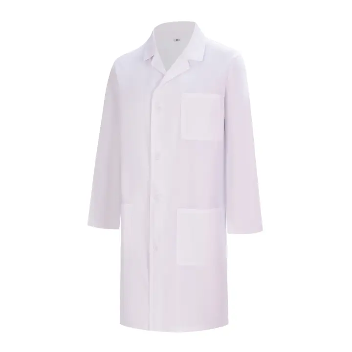 bata laboratorio mujer - bata blanca laboratorio mujer - bata medico mujer - bata de laboratorio mujer 8166 - 1