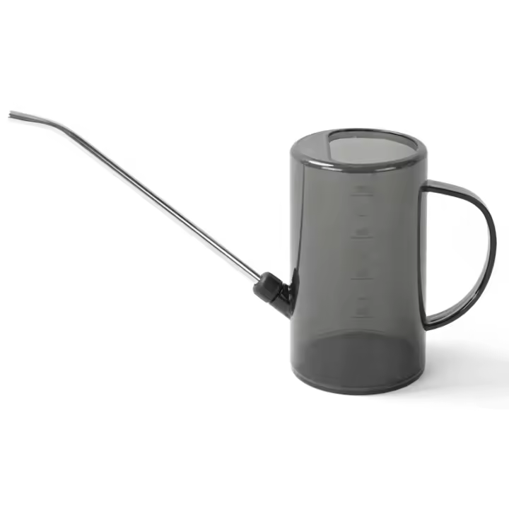 Botella De Riego De Acero Inoxidable Con Cuello Largo Para Plantas Herramienta De Jardinería Grande Canasto Doméstico - 1