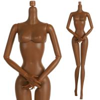 Muñeca De Moda 1/6 Cabeza De Muñeca Sólida Con Articulaciones Móviles 30cm Para Práctica De Maquillaje Y Juego DIY Para Niñas - details 11