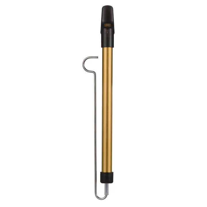 Flute De Metal Con Escala Y Barra De Acero Silbato Deslizante Instrumento Musical Para Niños Kazoo Flute Para Juego Padre-Hijo - 1