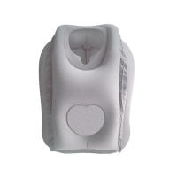 Almohada Inflable De Viaje Con Nuevo Patrón Soporte De Cuello Y Barba Para Avión Coche Autobús Tren Descanso En La Oficina - details 2