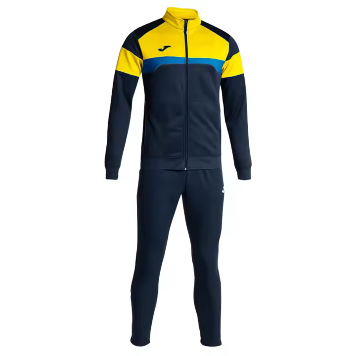 Joma Chandal Hombre DANUBIO III POLIESTER MARINO AMARILLO DEPORTE ROPA DEPORTIVA 103733.339 - 1