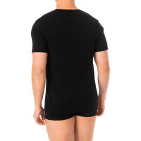 Abanderado-Camiseta de manga corta y cuello en pico para hombre A040X