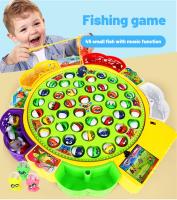 Juguete De Pesca Magnético Con Música Y Movimiento Rotatorio Para Niños Regalo De Navidad Juego Deportivo Para Fiestas - details 0