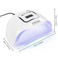 Lámpara LED UV SUN X5 MAX Para Uñas Con Sensor Inteligente 45 LEDs Secador De Uñas Para Remover Polvos De Gel Manicura Herramientas De Equipamiento - details 7