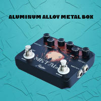 Pedal De Efectos Para Guitarra Rowin Dual Footswitch Ultimate Heavy Metal Boost Distortion 80s Y 90s Rock Metálica Hierro Completo - details 9