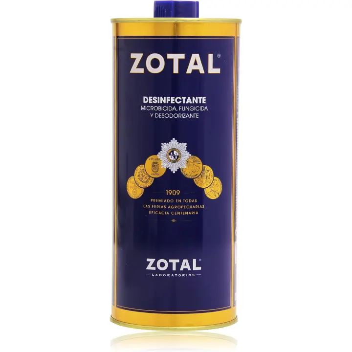 Zotal Laboratorios ZOTAL Z Desinfectante, Microbicida, Fungicida y Desodorizante para Uso Ganadero 1 Kg - 1