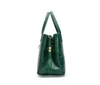 Bolso Bandolera Para Mujer CH Embossed Con Diseño De Impresión De Letras Gran Capacidad Elegante Temperamento Bolso De Mano Casual - details 18