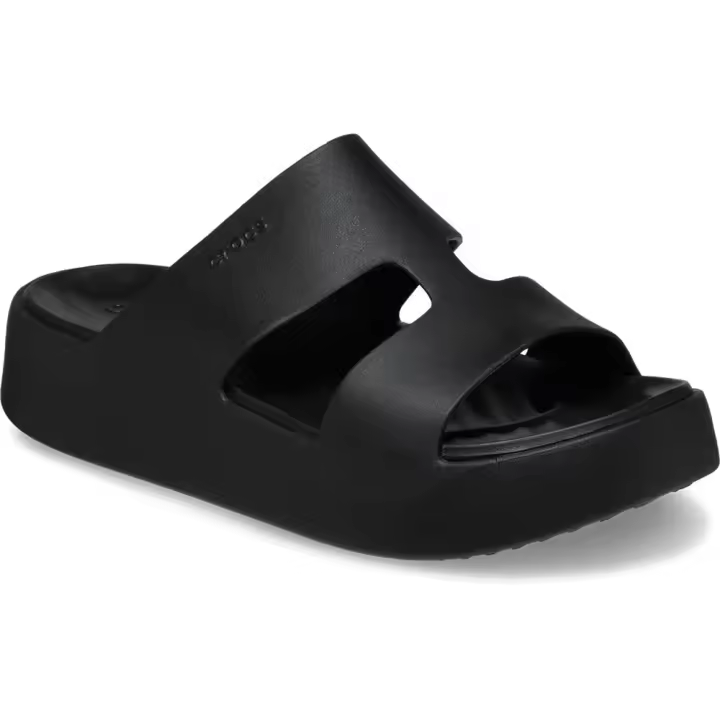 Crocs Sandalias Getaway Platform H-strap Negro - 1