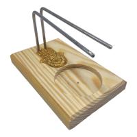 Vadeincienso Soporte de Quemador de Palo Santo y Sahumerios de Madera - Aromaterapia y Fragancias para el Hogar - details 2