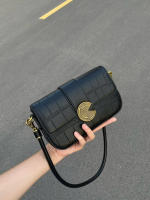 Bolso De Hombro Para Mujer Estilo Francés Retro Personalizado De Lujo Nuevo 2024 Bolso Cruzado Pequeño De Armpita Fino Material PU Con Forro De Poliéster - details 0