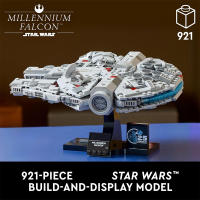 Bloques De Construcción Millennium Falcon Space Wars New Hope Modelo Estelar De Aniversario 25 Piezas 921 Para Decoración Del Hogar - details 5