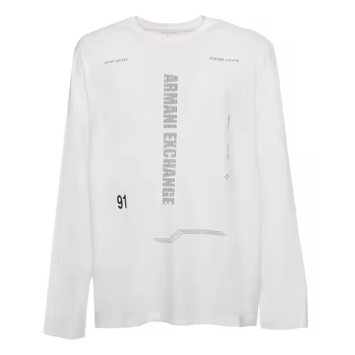 Camiseta de hombre de manga corta y cuello redondo Armani Exchange, bicolor con logotipo impreso - ¡Código 6KZTBL! - 1