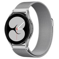Correa De Reloj De Acero Inoxidable Milanés 20mm/22mm Para Samsung Galaxy Watch 6 5 4 Y Huawei GT 2 Pulsera Magnética Compatible Con Galaxy Watch Classic Active 2 - details 1