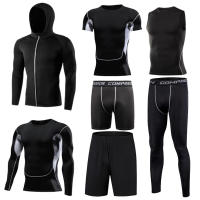 Camiseta De Compresión Para Correr En Hombre Camiseta De Fútbol De Secado Rápido Camiseta Deportiva Tensa Para Gimnasio Y Fitness Manga Corta Transpirable - details 39