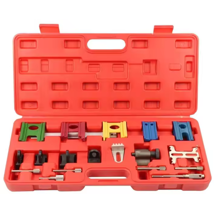 JOMAFA - CONJUNTO DE HERRAMIENTAS DE CALADO DE DISTRIBUCION PARA BLOQUEO Y REGLAJE UNIVERSAL 19 PIEZAS - 4263 - 1