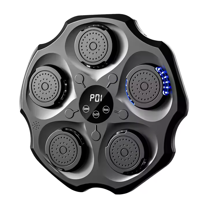 Máquina de boxeo de música inteligente, bolsa de arena de objetivo de pared, entrenamiento de reacción de agilidad relajante, objetivo Compatible con Bluetooth - 1