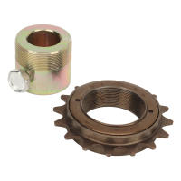 Kit De Adaptador Para Bicicleta De Tres Ruedas Y Motocicleta Freewheel 16T Con Adaptador De 20mm Ligero Fácil Instalación Para Repuesto - details 7