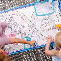 Melissa & Doug Blue's Clues & You! Water Wow! Manta para Pintar y Alfombra de Actividades (51 Cm X 76 Cm) - details 0