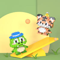 Bloques De Construcción Mini Animales Para Niños 12 Tipos De Animal Como Pato Tigre Elefante Oso León Colección De Juguetes Educativos Para Niños Mayores De 6 Años - details 2