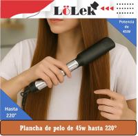 Plancha de pelo 45W con placas de turmalina, 4 niveles de temperatura de hasta 220°, cuidado iónico y anti-frizz, Oryx - details 3