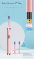 Tongwode Cepillo De Dientes Eléctrico Sonic IPX7 Impermeable Para Adultos Parejas Uso Doméstico Cerda Suave Reemplazable Con 6 Cabezas De Cepillo - details 8