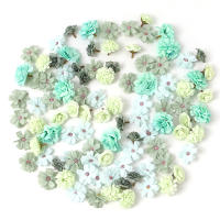 48Pcs Cabezas De Flores Artificiales De Seda Para Decoración De Hogar Fiesta Boda DIY Accesorios De Coronas De Flores Fake Para Decoración De Habitaciones - details 16