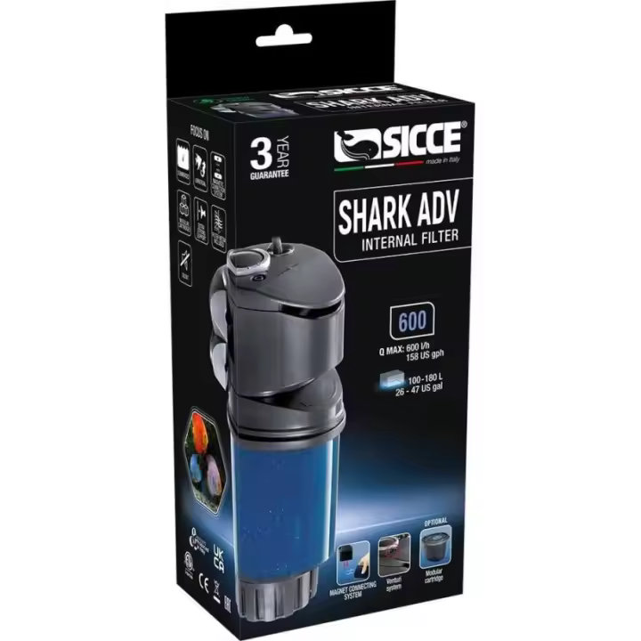 FILTRO SICCE SHARK 600 100-180L. - 1