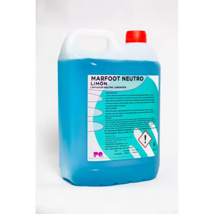 MARFOOT Neutro Limón - fregasuelos aroma limón (Envase: 5 Litros) - 1