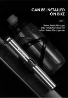 Pump De Bicicleta Portátil West Biking 160PSI Alta Presión Con Tubo De Aluminio Inflador De Ruedas MTB Y Carretera Para Valvulas Schrader Presta - details 8